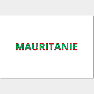 Drapeau Mauritanie Posters and Art